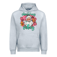 Heather Grey christmas vibes santa Urban Hoodie - AdoDesignShop