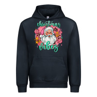 Navy christmas vibes santa Urban Hoodie - AdoDesignShop