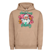 Pigment Burro christmas vibes santa Urban Hoodie - AdoDesignShop