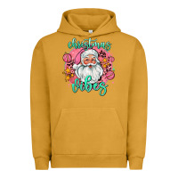 Pigment Peanut Butter christmas vibes santa Urban Hoodie - AdoDesignShop