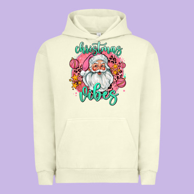 Christmas Vibes Santa Urban Hoodie Designed By Adodesignshop