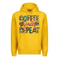 Lemon coffee teach repeat Premium Hoodie - HRA Design Shop