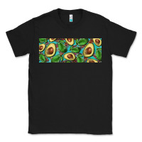 Black avacado with turquoise and leopard background 11 oz mug Classic Tee - BarkalooDesign