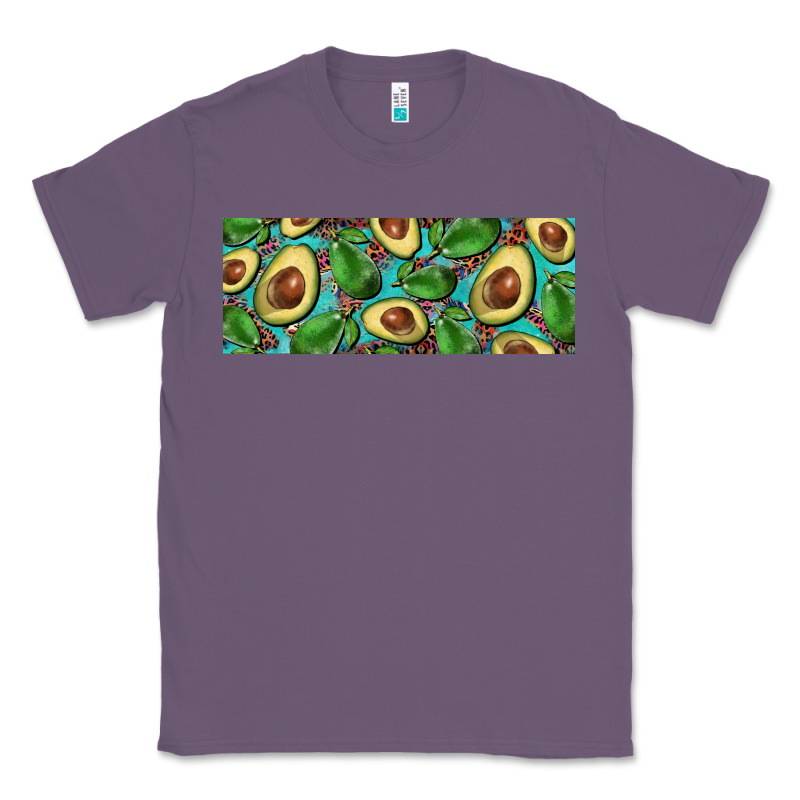 Avacado With Turquoise And Leopard Background 11 Oz Mug Classic Tee by BarkalooDesign | Teevron
