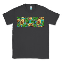 Smoke avacado with turquoise and leopard background 11 oz mug Classic Tee - BarkalooDesign
