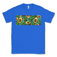 True Royal avacado with turquoise and leopard background 11 oz mug Classic Tee - BarkalooDesign