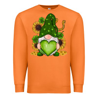 Carrot st patricks day shamrock sunflowers gnomes Premium Sweatshirt - RanaPortraitStore