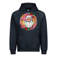 Navy merry christmas peace santa Urban Hoodie - AdoDesignShop