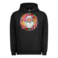 Pigment Black merry christmas peace santa Urban Hoodie - AdoDesignShop