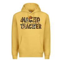 Antique Gold nacho averange teacher Premium Hoodie - CowhideDigitalArt