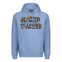 Colony Blue nacho averange teacher Premium Hoodie - CowhideDigitalArt