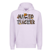 Lilac nacho averange teacher Premium Hoodie - CowhideDigitalArt