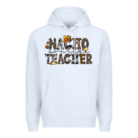 White nacho averange teacher Premium Hoodie - CowhideDigitalArt
