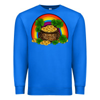 True Royal st patricks shamrock gold leopard rainbow Premium Sweatshirt - RanaPortraitStore