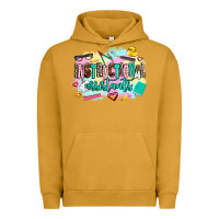 Pigment Peanut Butter instructional assistant's Urban Hoodie - AdoDesignShop