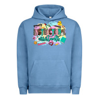 Pigment Pebble Blue instructional assistant's Urban Hoodie - AdoDesignShop