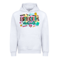 White instructional assistant's Urban Hoodie - AdoDesignShop