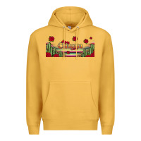 Mustard chingona 16oz libbey cup Premium Hoodie - HRA Design Shop