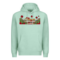 Seafoam chingona 16oz libbey cup Premium Hoodie - HRA Design Shop