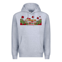 Heather Grey chingona 16oz libbey cup Premium Hoodie - HRA Design Shop