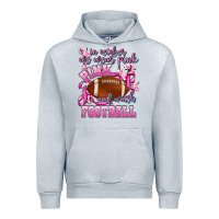 Heather Grey in october we wear pink and watch football Urban Hoodie - AdoDesignShop