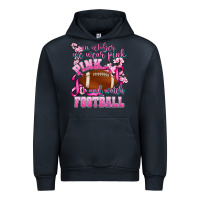 Navy in october we wear pink and watch football Urban Hoodie - AdoDesignShop