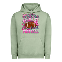 Pigment Oil Green in october we wear pink and watch football Urban Hoodie - AdoDesignShop