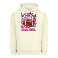 Pigment Pistachio in october we wear pink and watch football Urban Hoodie - AdoDesignShop