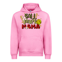 Fuchsia Pink ballpark mama Urban Hoodie - JahusDesignShop