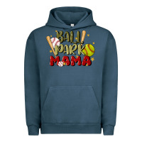 Pigment Midnight Navy ballpark mama Urban Hoodie - JahusDesignShop