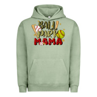 Pigment Oil Green ballpark mama Urban Hoodie - JahusDesignShop