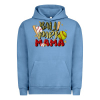 Pigment Pebble Blue ballpark mama Urban Hoodie - JahusDesignShop