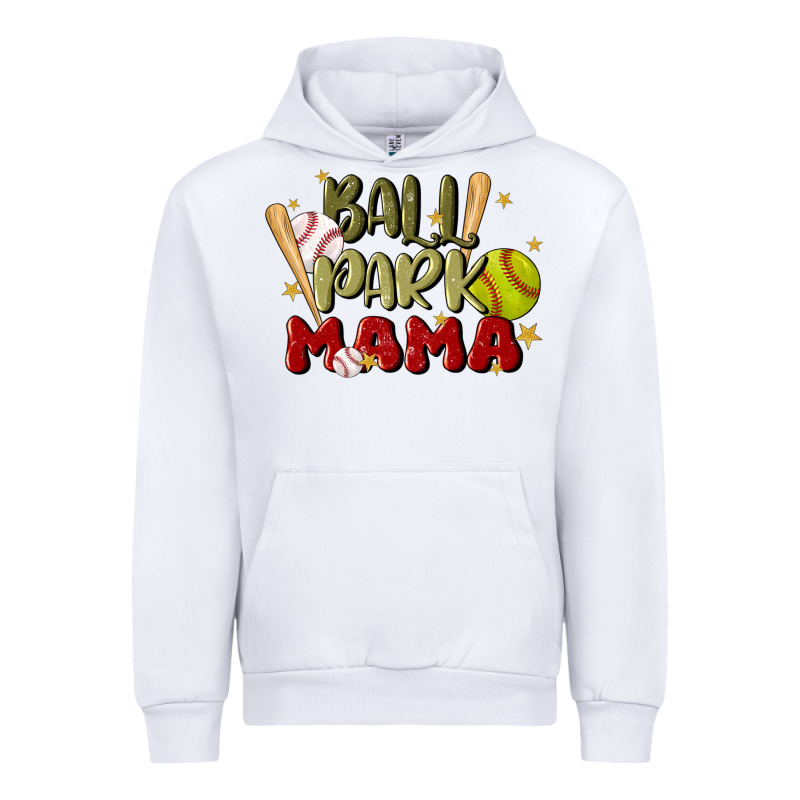 Ballpark Mama Urban Hoodie by JahusDesignShop | Teevron