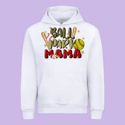 Ballpark Mama Urban Hoodie Designed By Jahusdesignshop