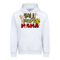 White ballpark mama Urban Hoodie - JahusDesignShop