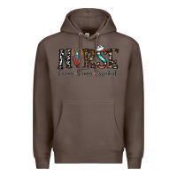 Coffee nurse caring strong essential Premium Hoodie - CowhideDigitalArt