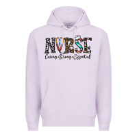 Lilac nurse caring strong essential Premium Hoodie - CowhideDigitalArt