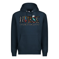 Navy nurse caring strong essential Premium Hoodie - CowhideDigitalArt