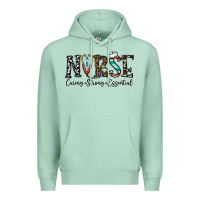 Seafoam nurse caring strong essential Premium Hoodie - CowhideDigitalArt