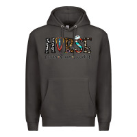 Smoke nurse caring strong essential Premium Hoodie - CowhideDigitalArt