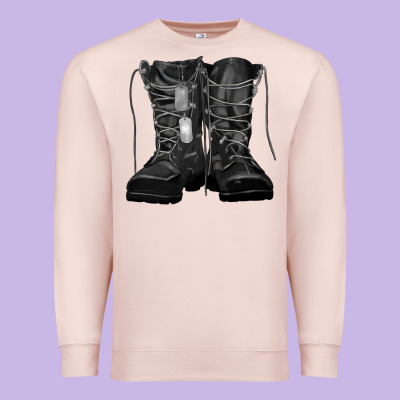 Premium Sweatshirt soldier boots