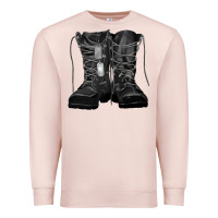 Pale Pink soldier boots Premium Sweatshirt - RanaPortraitStore
