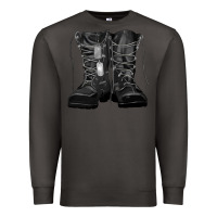 Smoke soldier boots Premium Sweatshirt - RanaPortraitStore