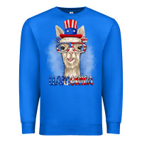 True Royal llamerica Premium Sweatshirt - RanaPortraitStore