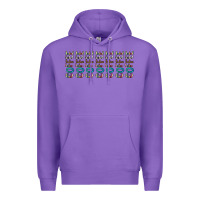 Purple coffee coffee coffee 16oz libbey glass Premium Hoodie - HRA Design Shop
