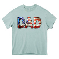 Arona American Flag Dad 4th of July Heavy Core Tee - LillyAllenDesigns