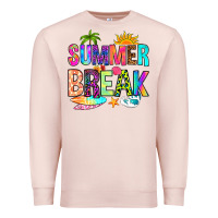 Pale Pink summer break Premium Sweatshirt - RanaPortraitStore