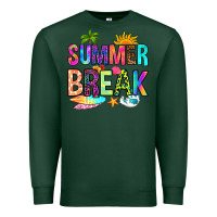Sports Green summer break Premium Sweatshirt - RanaPortraitStore