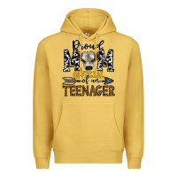 Antique Gold proud mom official of an teenager Premium Hoodie - CowhideDigitalArt