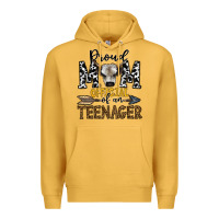 Proud Mom Official Of An Teenager Premium Hoodie | Teevron